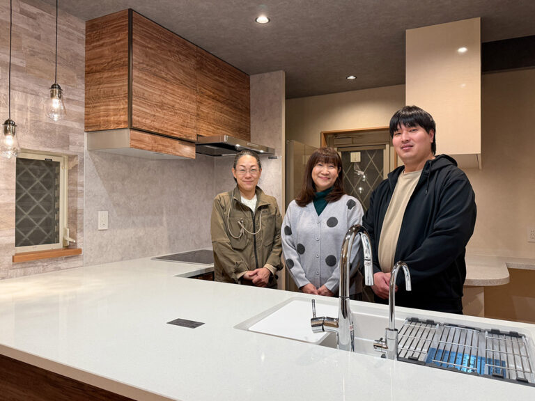 池田市キッチンリフォーム完工